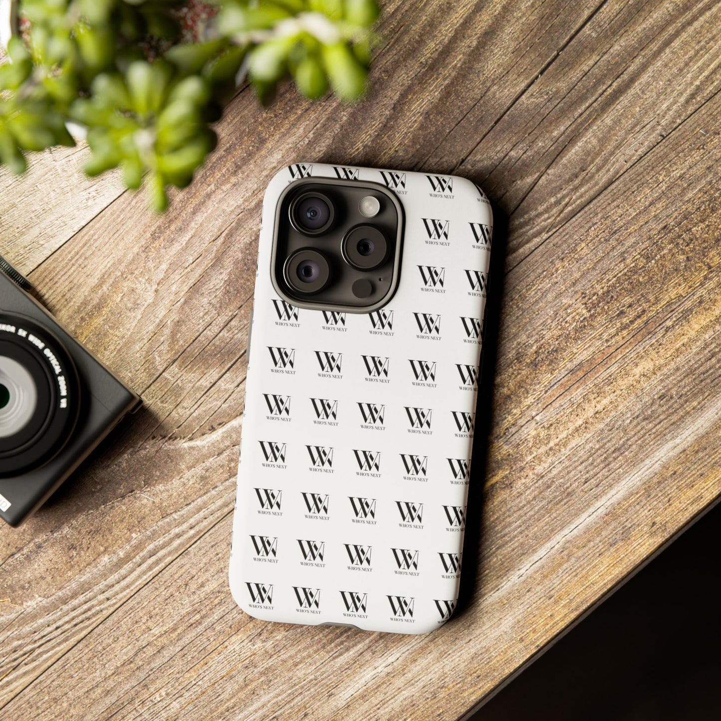 WHO'S NEXT Phone Case - Stylish Protection with Bold Design