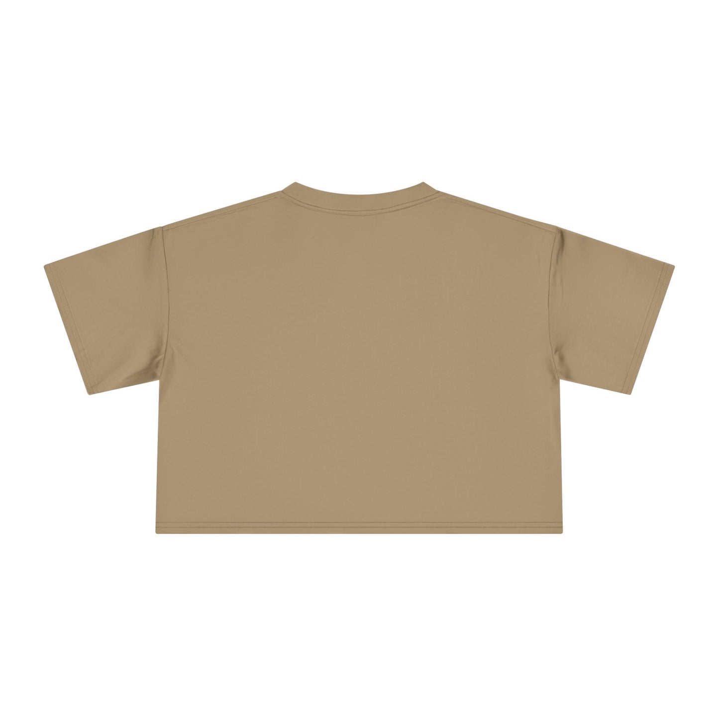 Crop Tee - T shirt girl who’s next design for confident women