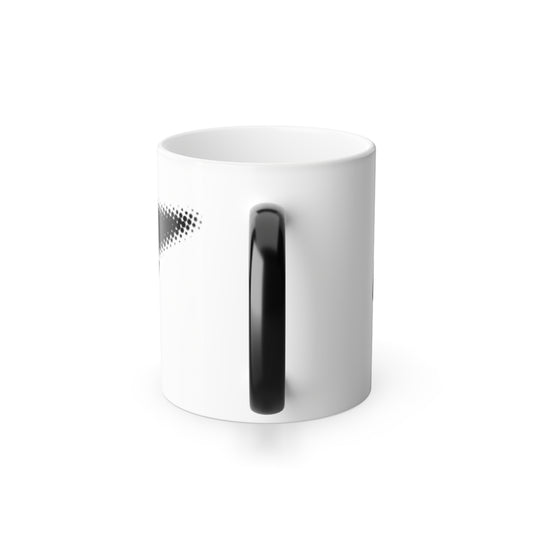 Color Morphing Mug, "Who's Next?" Coffee Cup, Fun Gift for Gamers, Unique Heat Changing Mug, Personalized Mug for Office