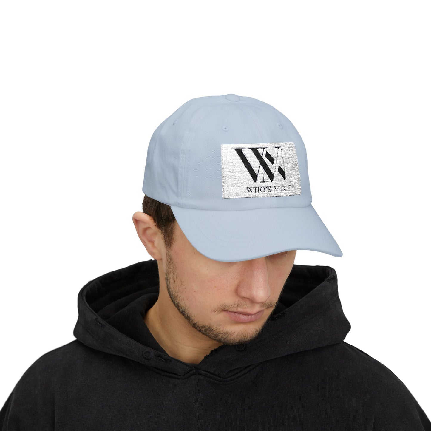 Classic Dad Cap - Stylish ‘Who’s Next’ White Baseball Hat for Trendsetters