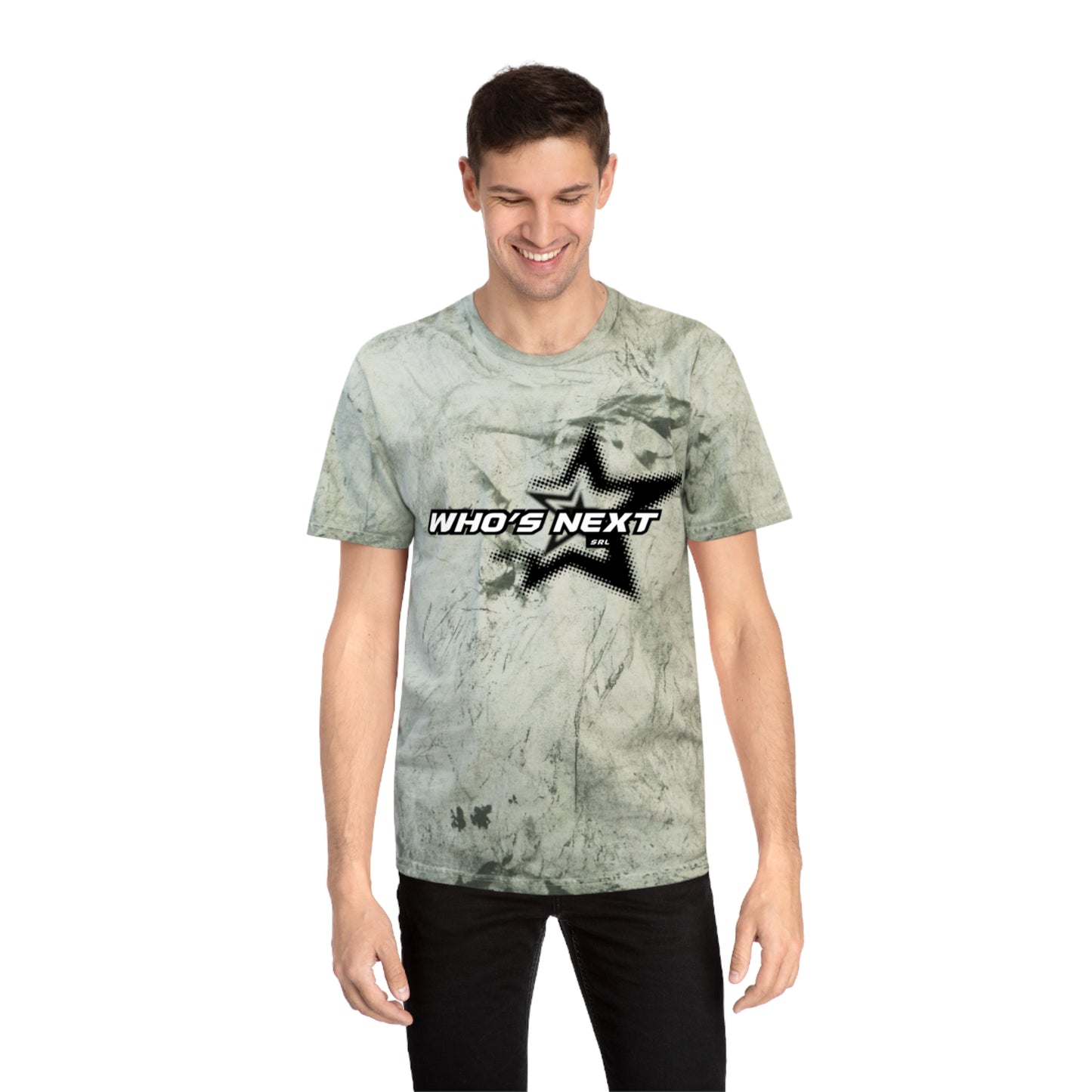 Color Blast T-Shirt - 'Who’s next' Design