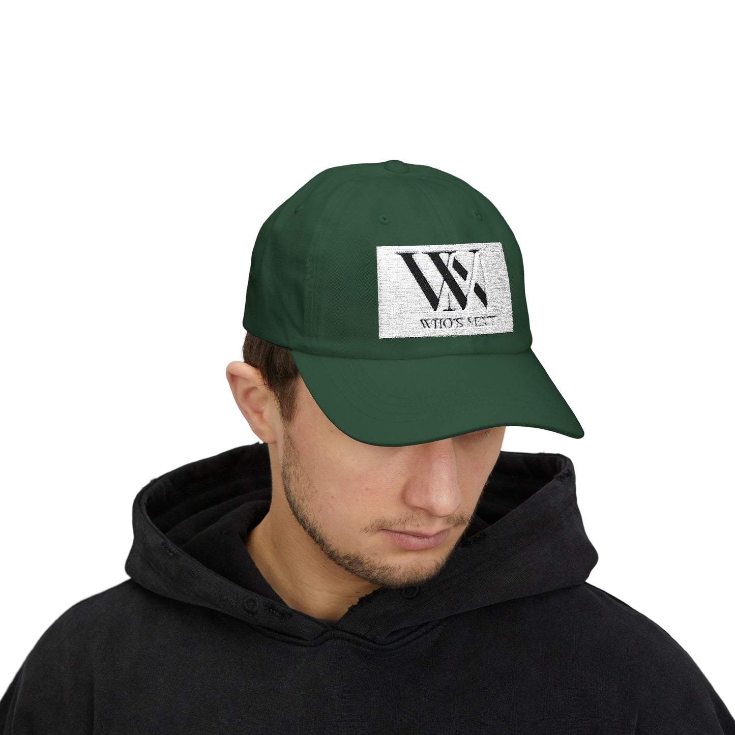 Classic Dad Cap - Stylish ‘Who’s Next’ White Baseball Hat for Trendsetters