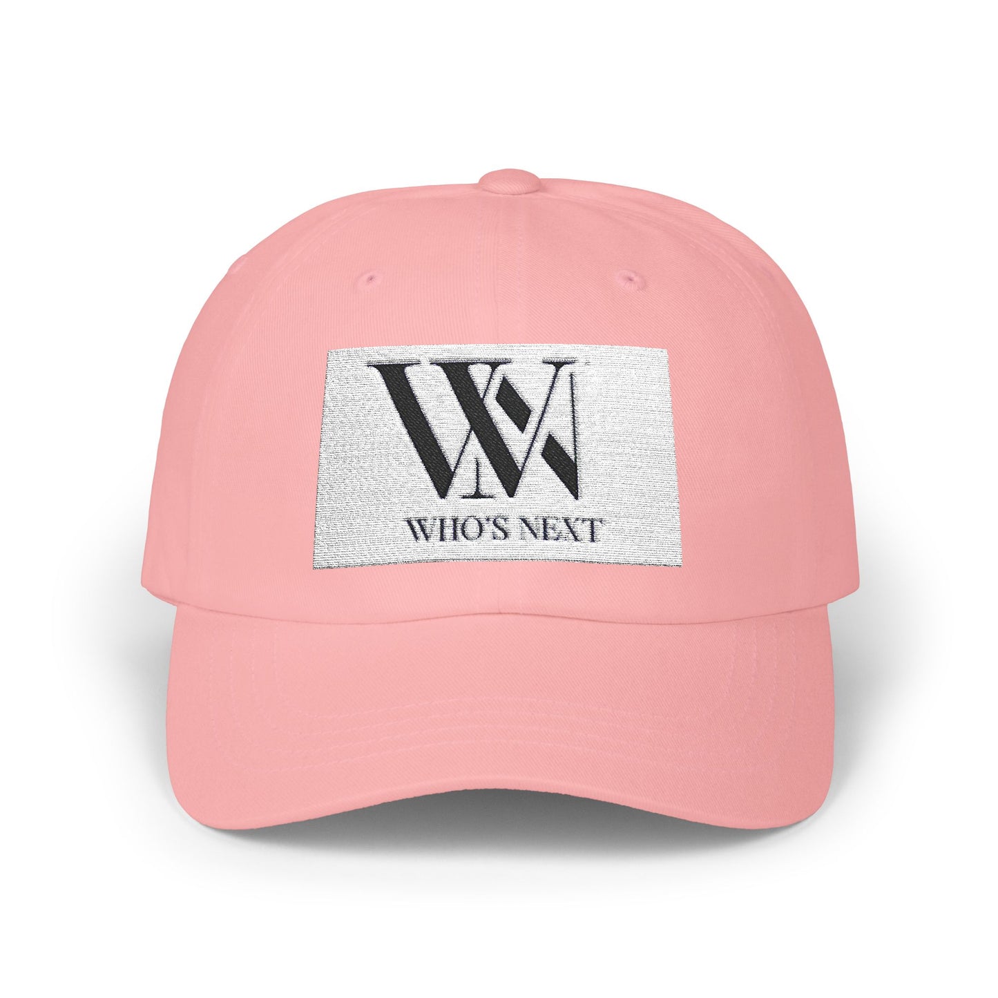 Classic Dad Cap - Stylish ‘Who’s Next’ White Baseball Hat for Trendsetters