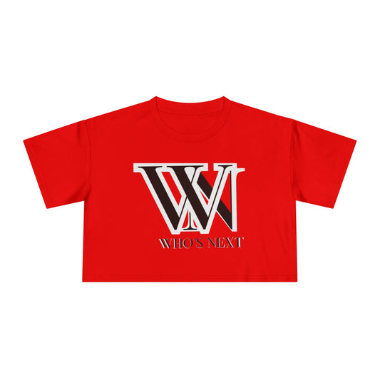 Crop Tee - T shirt girl who’s next design for confident women