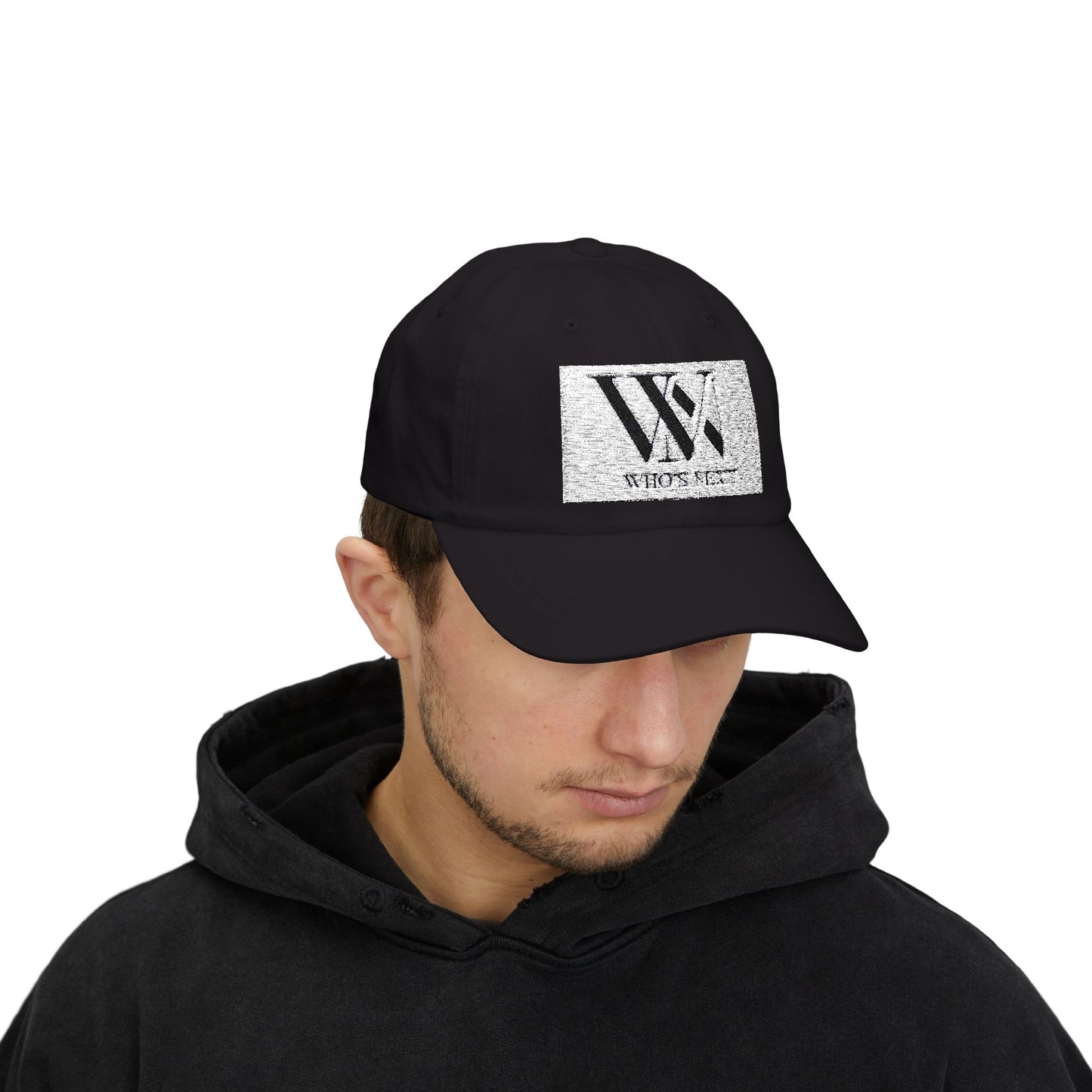 Classic Dad Cap - Stylish ‘Who’s Next’ White Baseball Hat for Trendsetters
