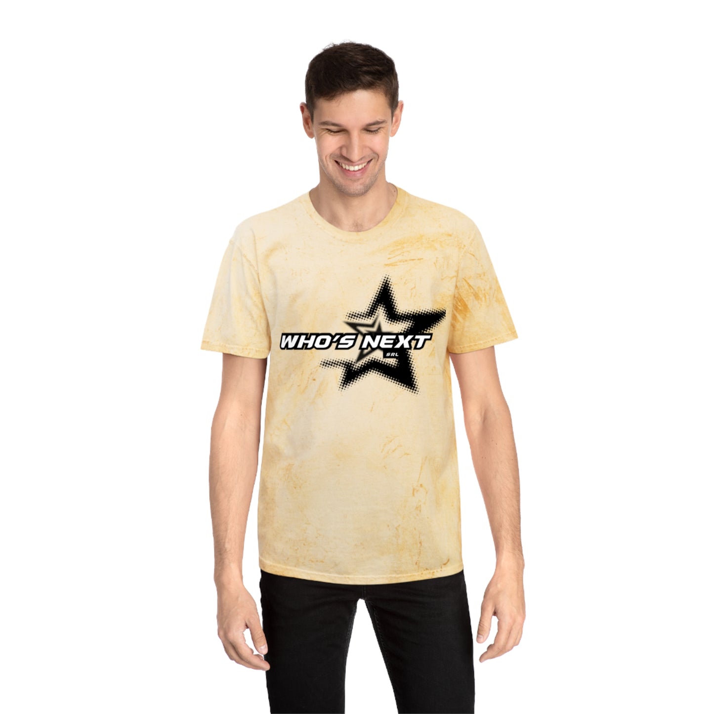 Color Blast T-Shirt - 'Who’s next' Design