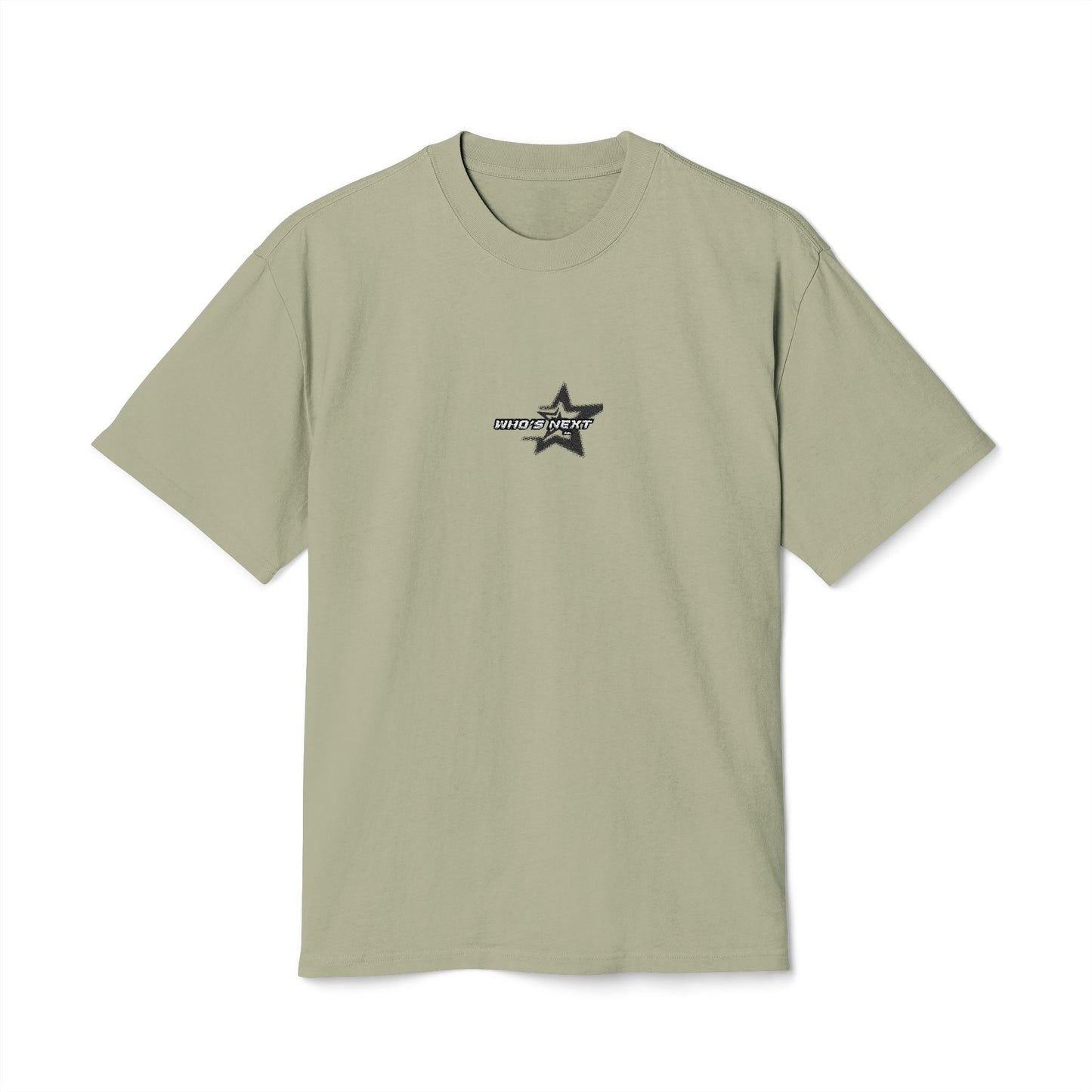 Vintage-Inspired Unisex Heavy Tee with Star Design, Casual Fashion, Everyday Wear, Gift for Him/Her, Summer Essential, Comfy Tees