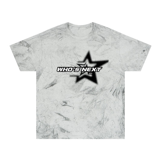 Color Blast T-Shirt - 'Who’s next' Design
