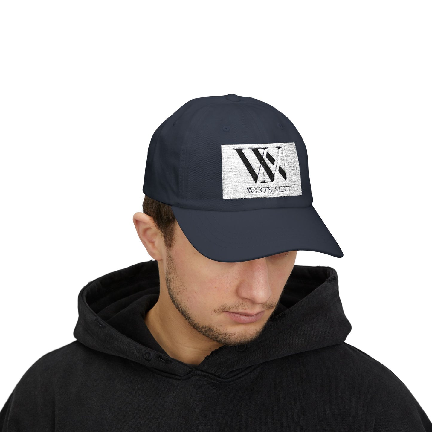 Classic Dad Cap - Stylish ‘Who’s Next’ White Baseball Hat for Trendsetters
