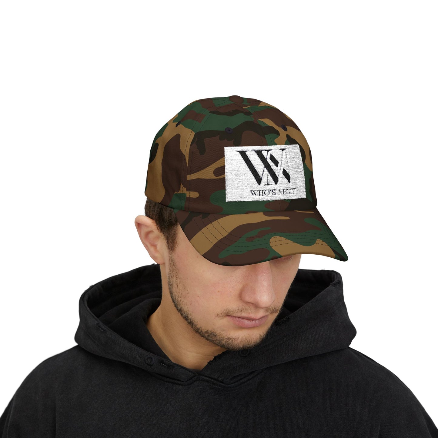 Classic Dad Cap - Stylish ‘Who’s Next’ White Baseball Hat for Trendsetters