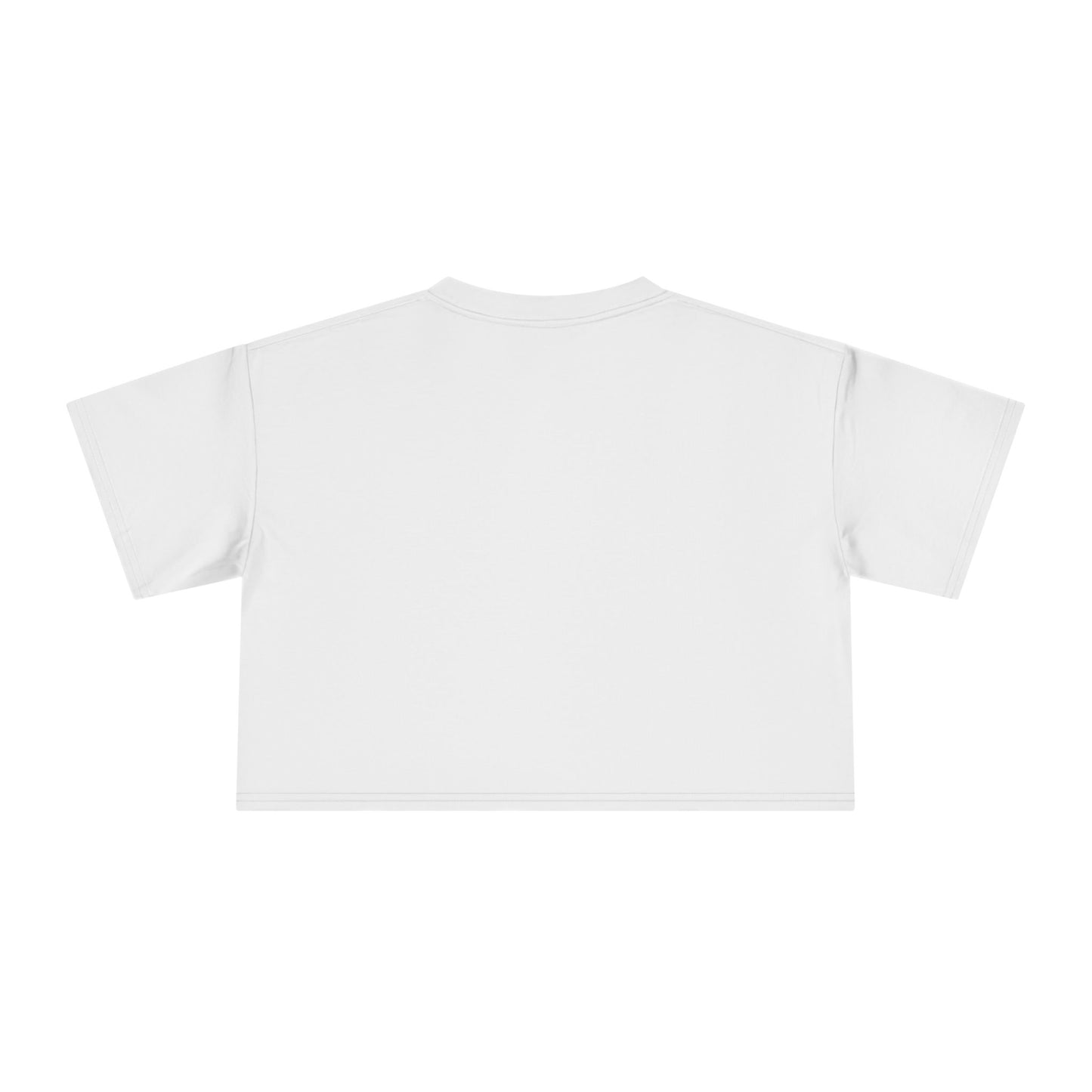 Crop Tee - T shirt girl who’s next design for confident women