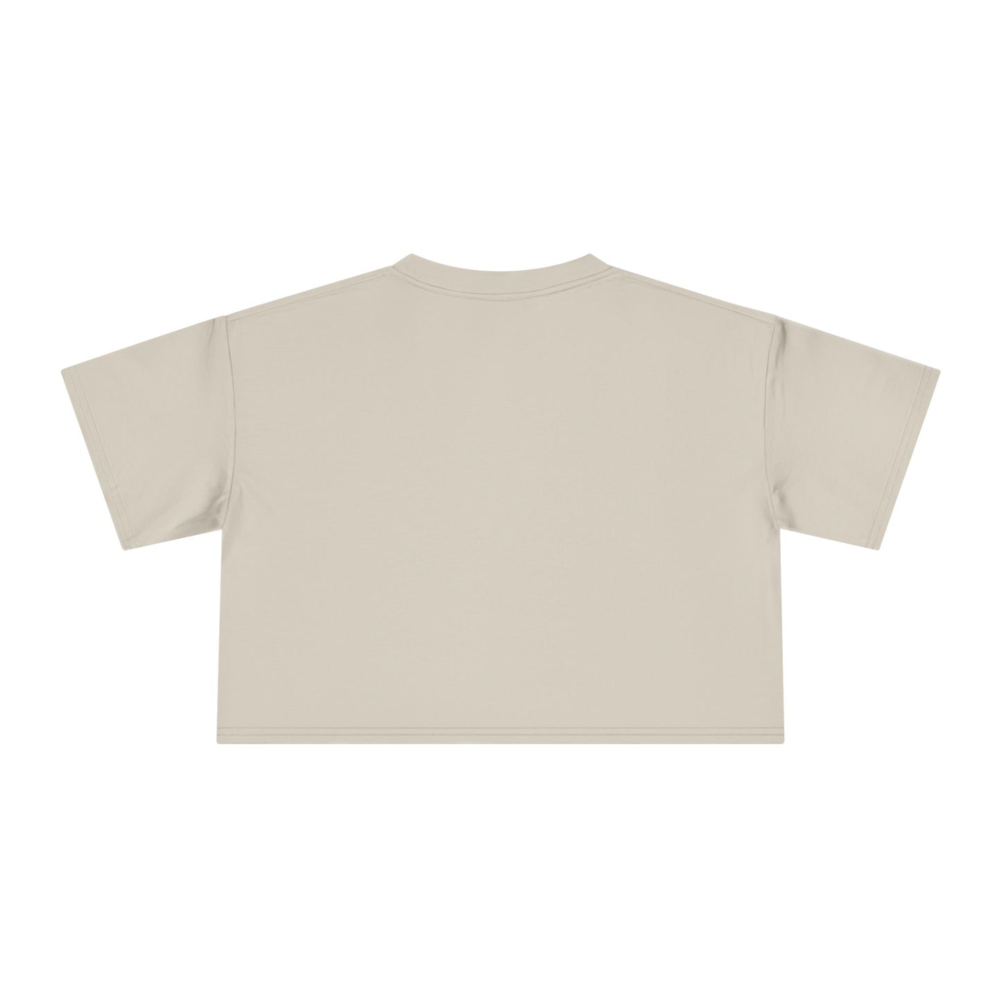 Crop Tee - T shirt girl who’s next design for confident women