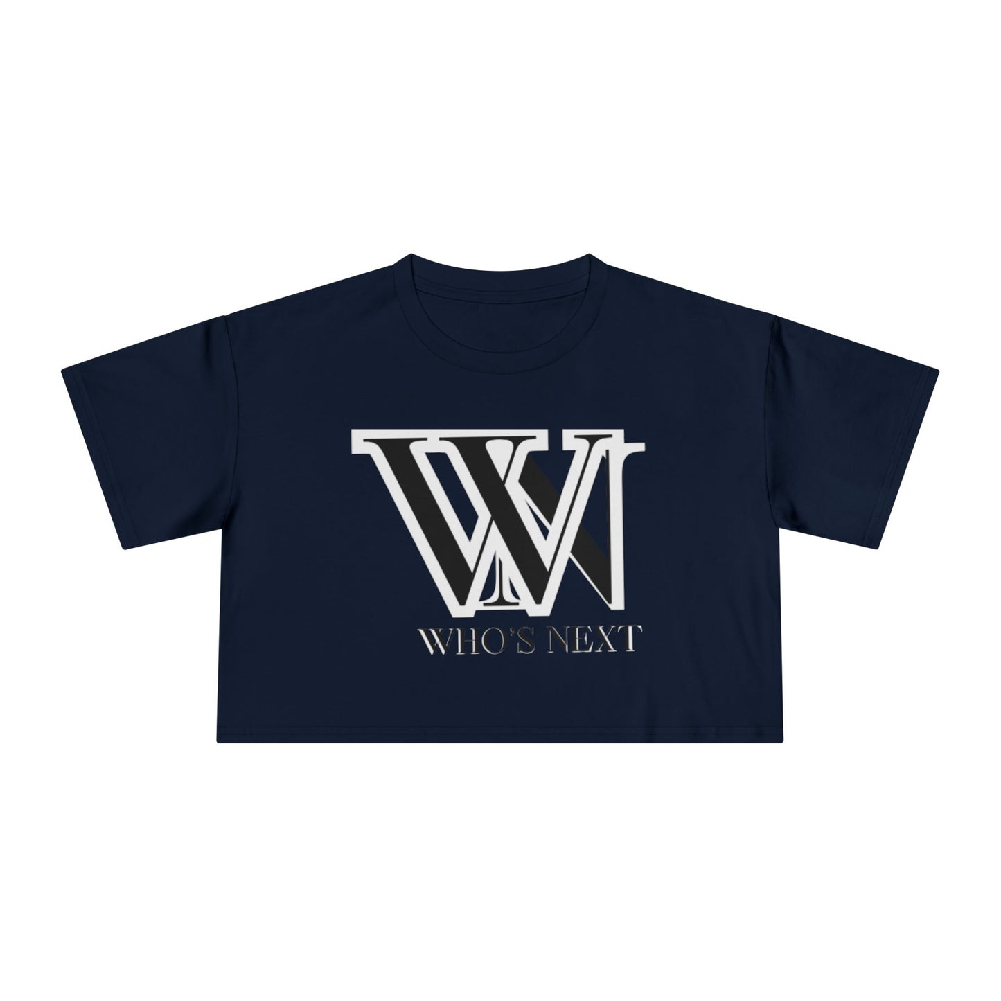 Crop Tee - T shirt girl who’s next design for confident women