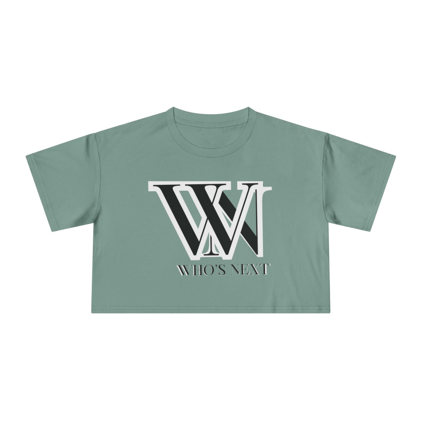 Crop Tee - T shirt girl who’s next design for confident women