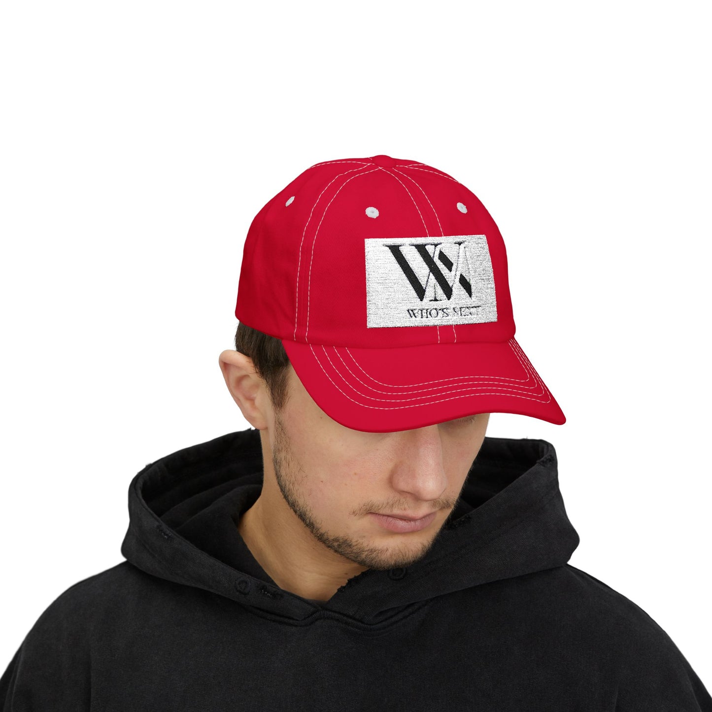 Classic Dad Cap - Stylish ‘Who’s Next’ White Baseball Hat for Trendsetters