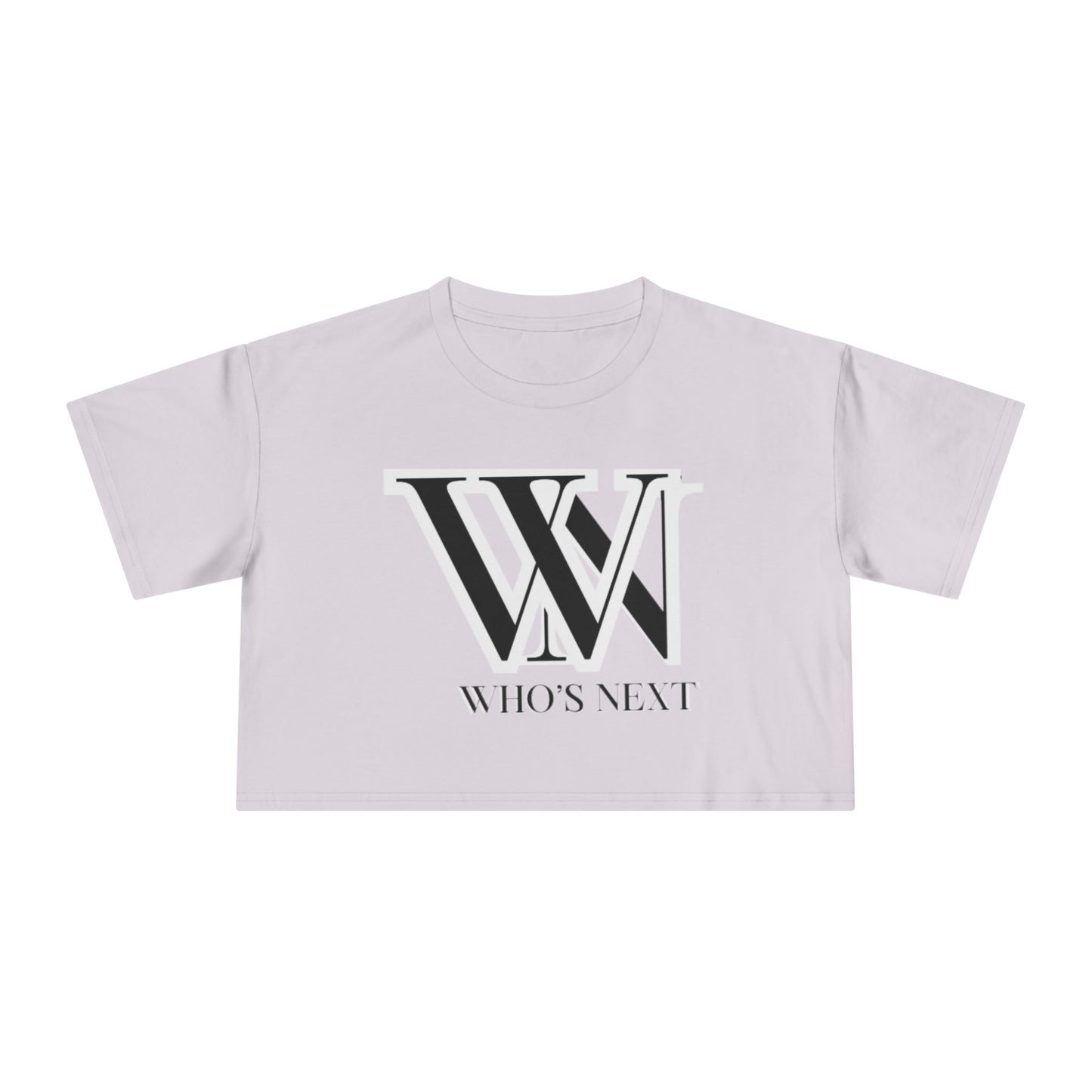Crop Tee - T shirt girl who’s next design for confident women
