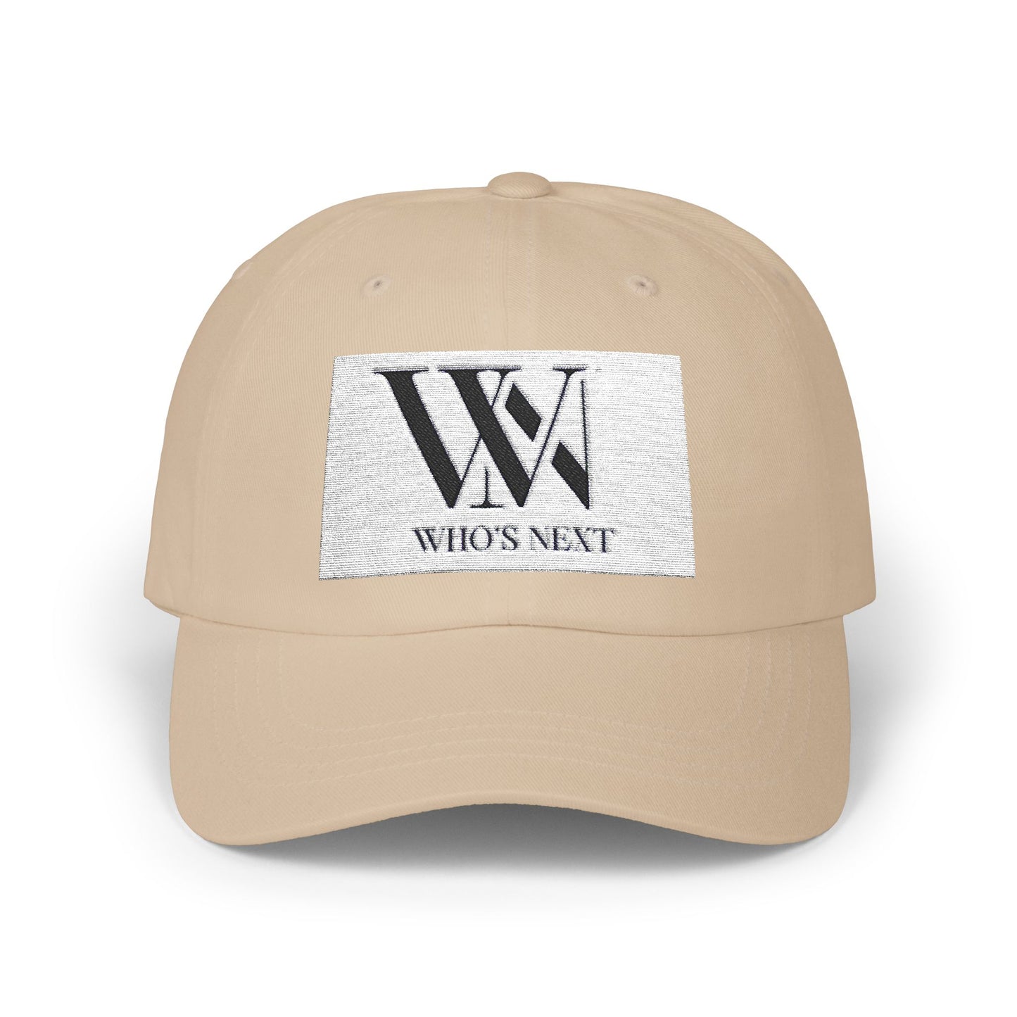 Classic Dad Cap - Stylish ‘Who’s Next’ White Baseball Hat for Trendsetters
