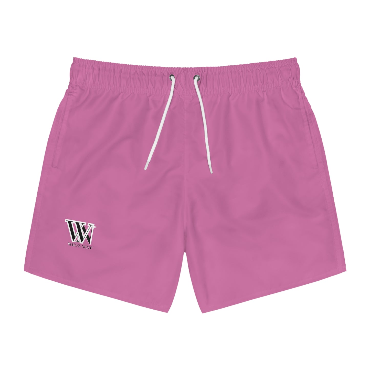 Men's Stylish Pink Swim Trunks - Perfect for Beach & Pool Days