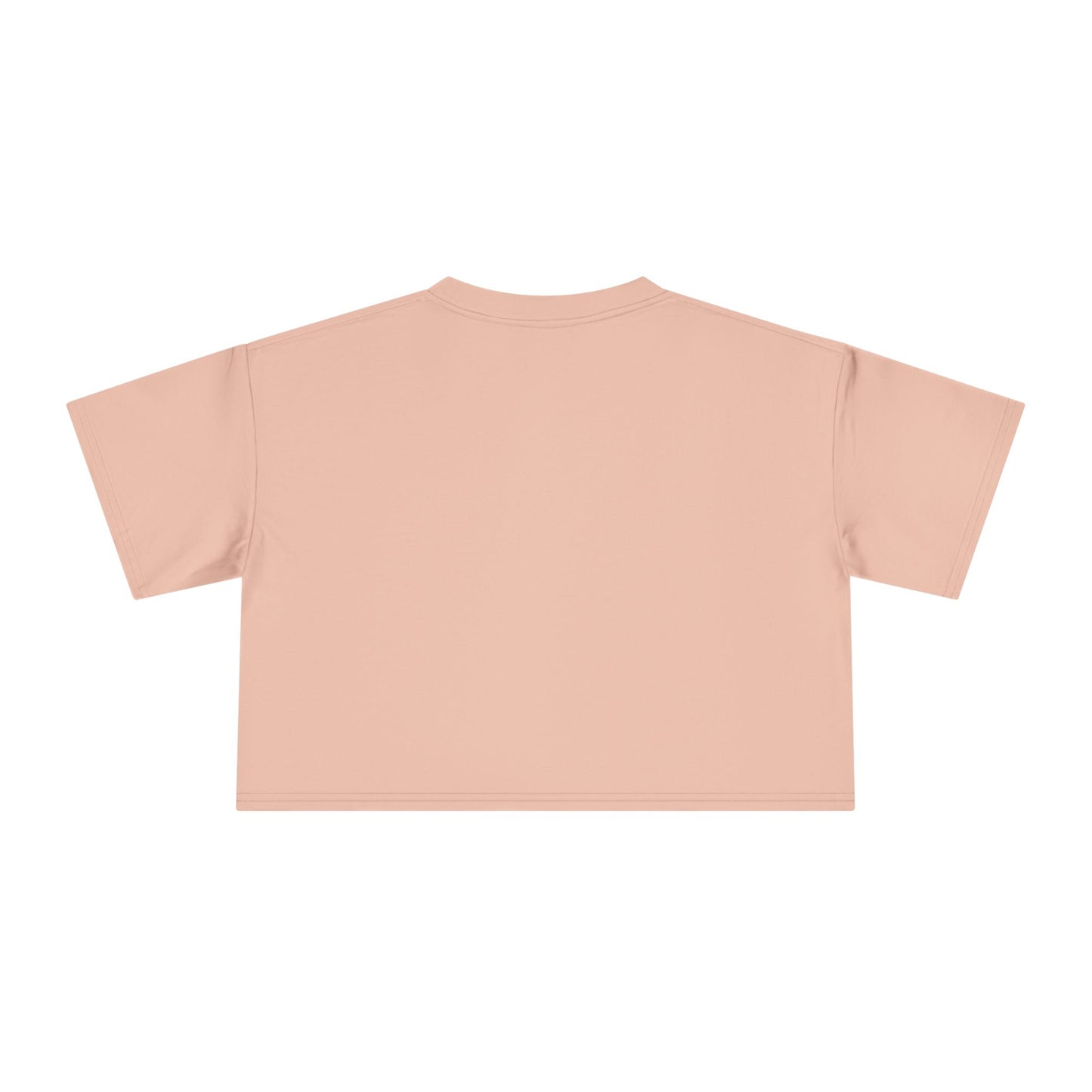 Crop Tee - T shirt girl who’s next design for confident women