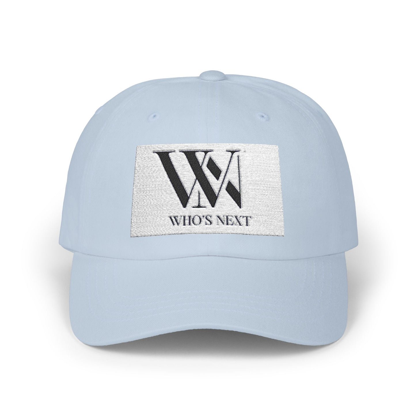 Classic Dad Cap - Stylish ‘Who’s Next’ White Baseball Hat for Trendsetters