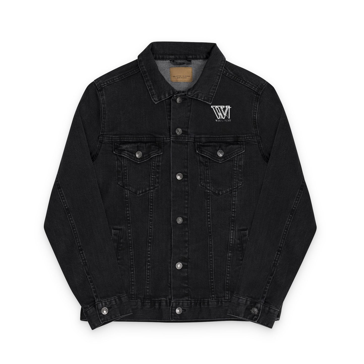 Denim Jacket - Who's Next Embroidered Design