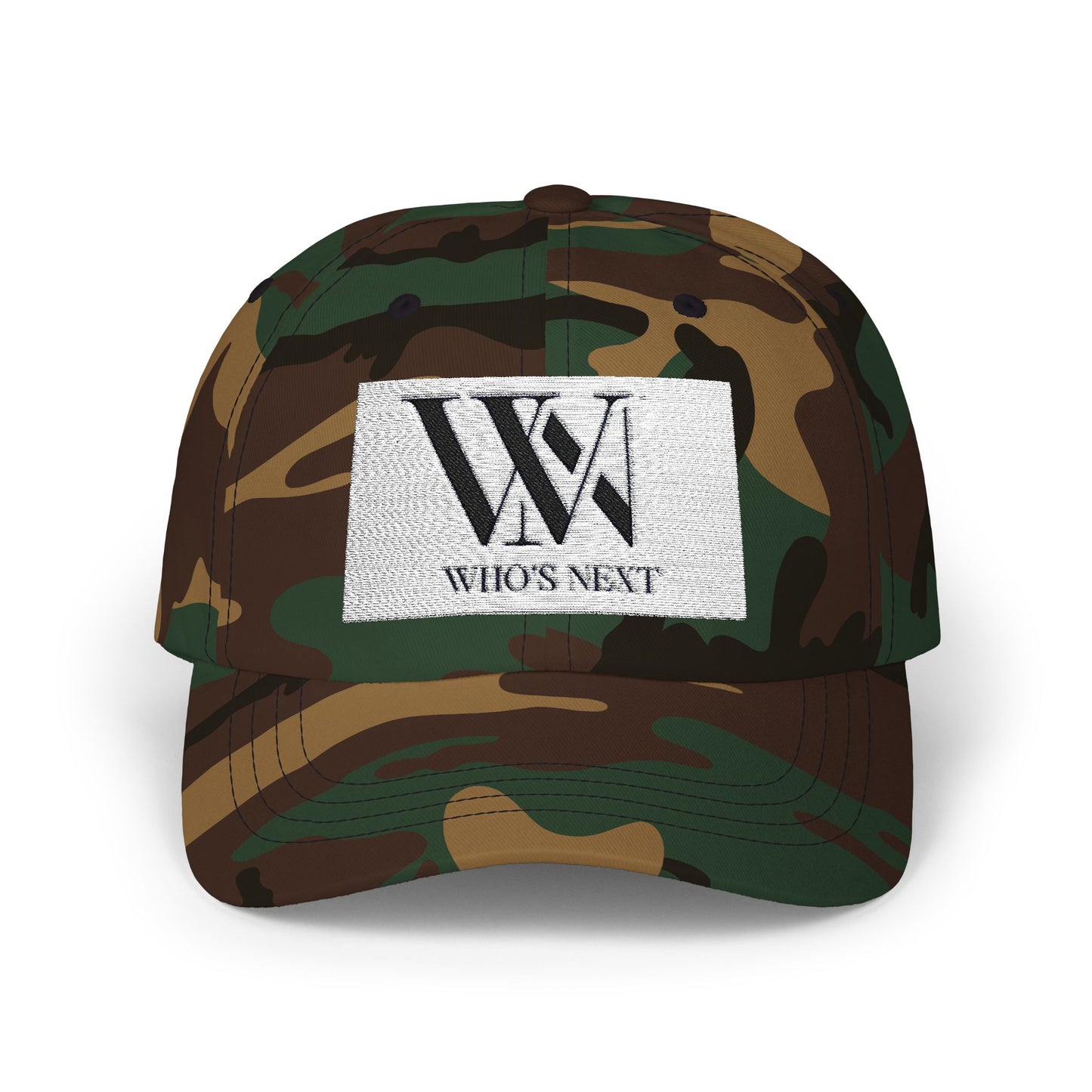 Classic Dad Cap - Stylish ‘Who’s Next’ White Baseball Hat for Trendsetters