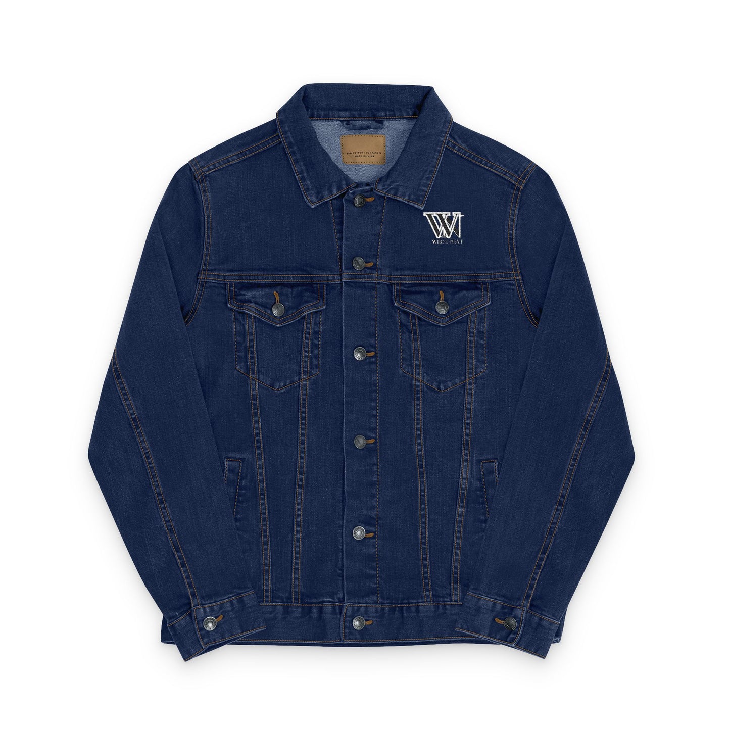 Denim Jacket - Who's Next Embroidered Design
