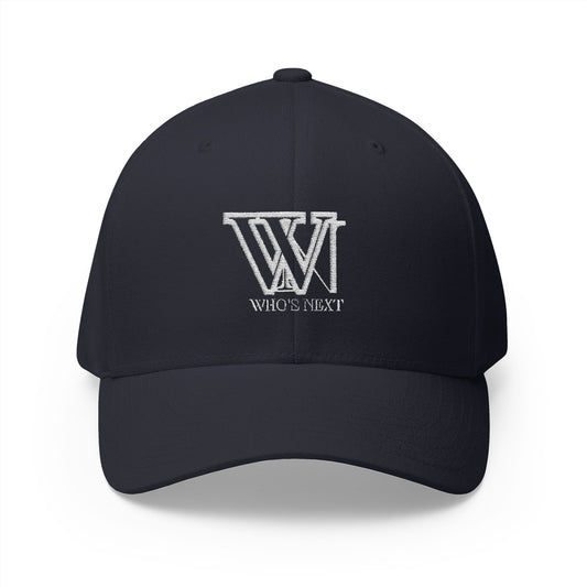 Stylish Closed-Back Cap with 'Who's Next' Embroidery - Perfect for Casual Outings