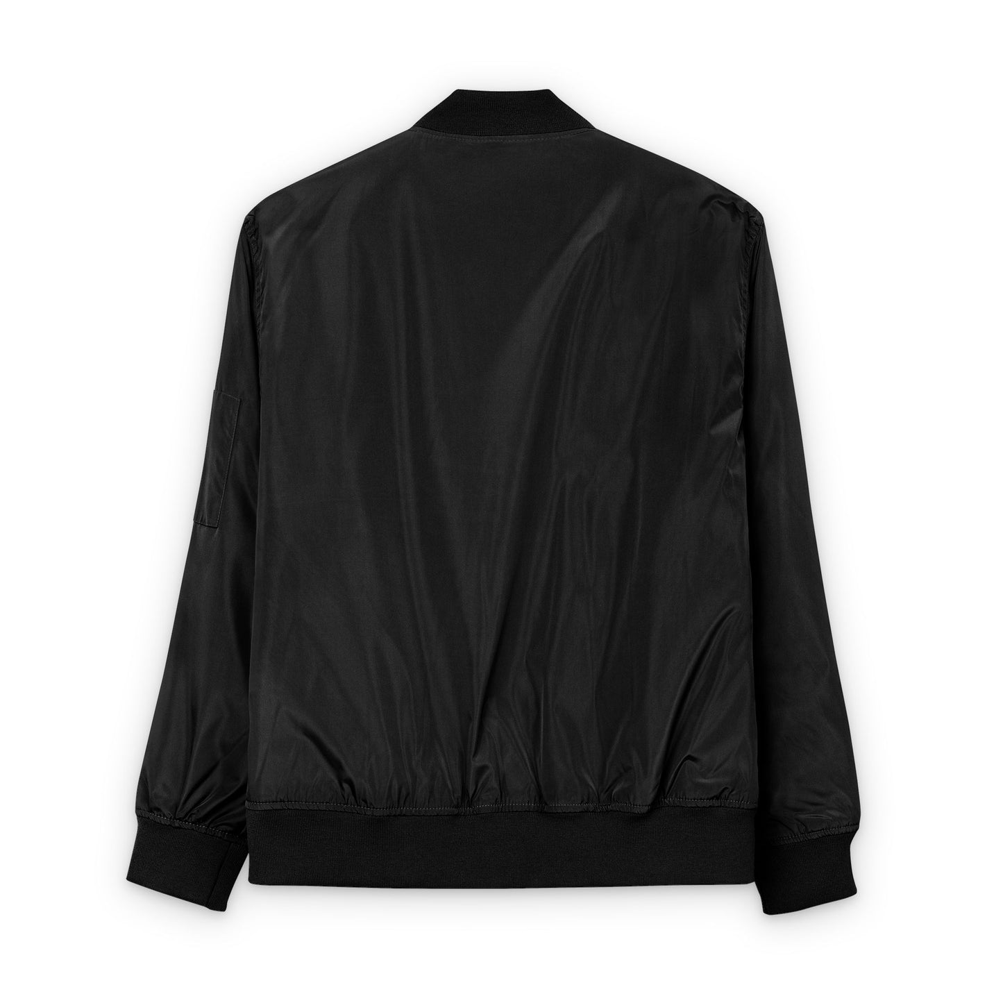 Embroidered Bomber Jacket - 'Who's Next' Design