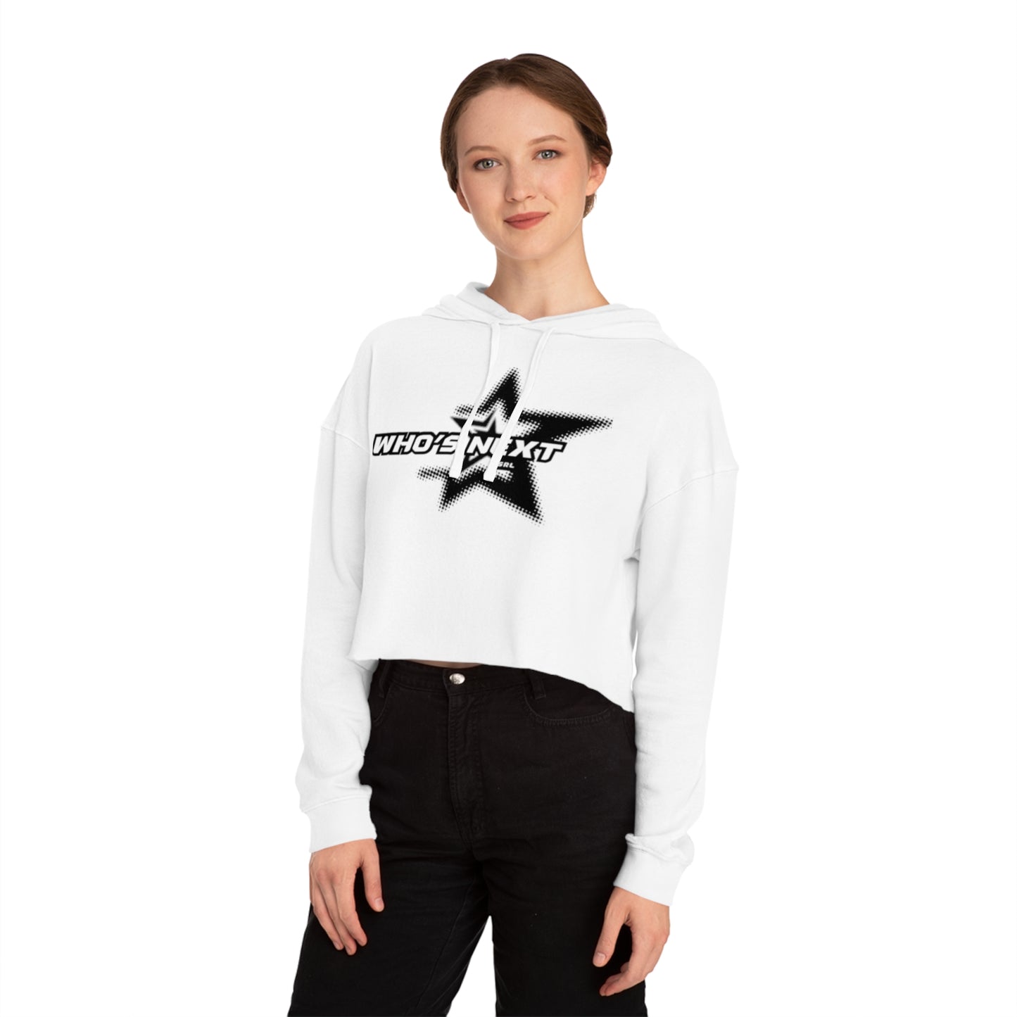 Cropped Hoodie 'Who's next' Women