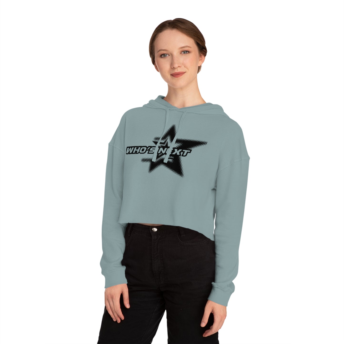 Cropped Hoodie 'Who's next' Women