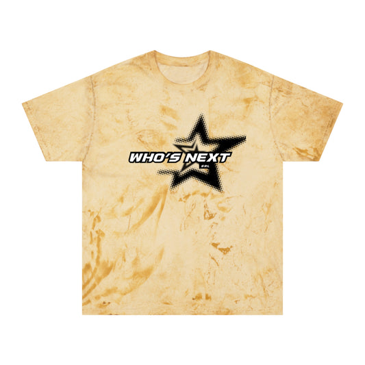 Color Blast T-Shirt - 'Who’s next' Design