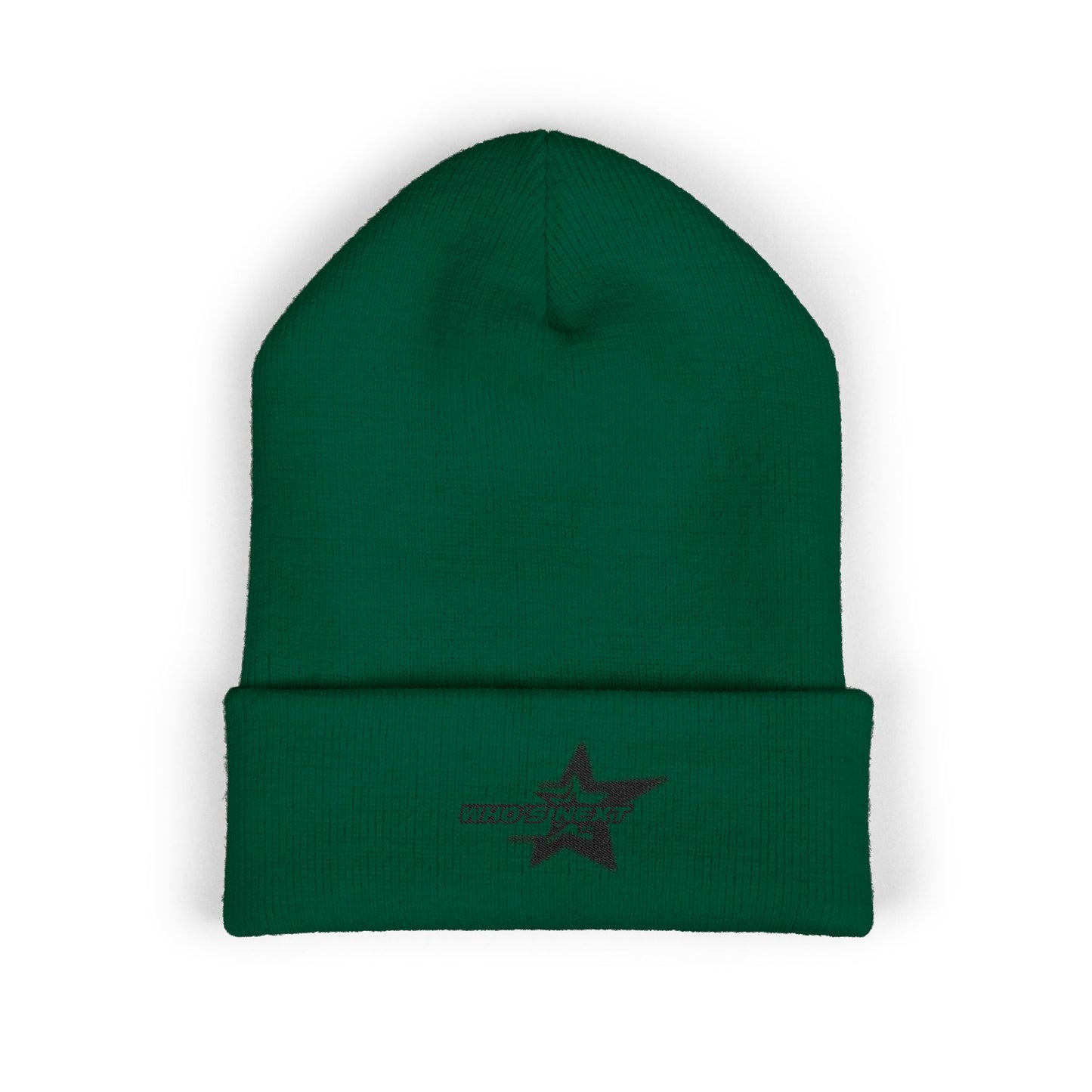 Beanie Hat 'Who's Next' Embroidery