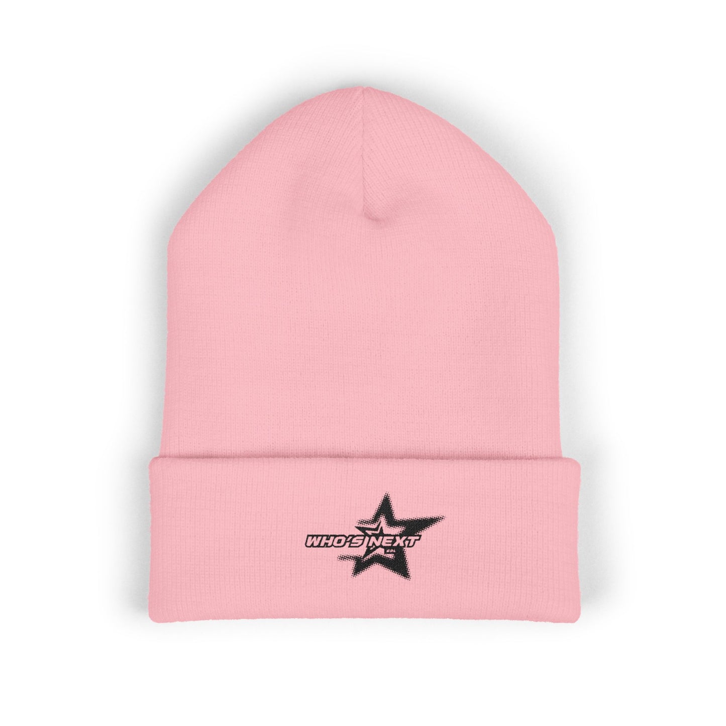 Beanie Hat 'Who's Next' Embroidery
