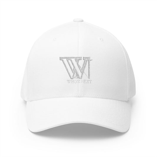 Stylish Closed-Back Cap with 'Who's Next' Embroidery - Perfect for Casual Outings