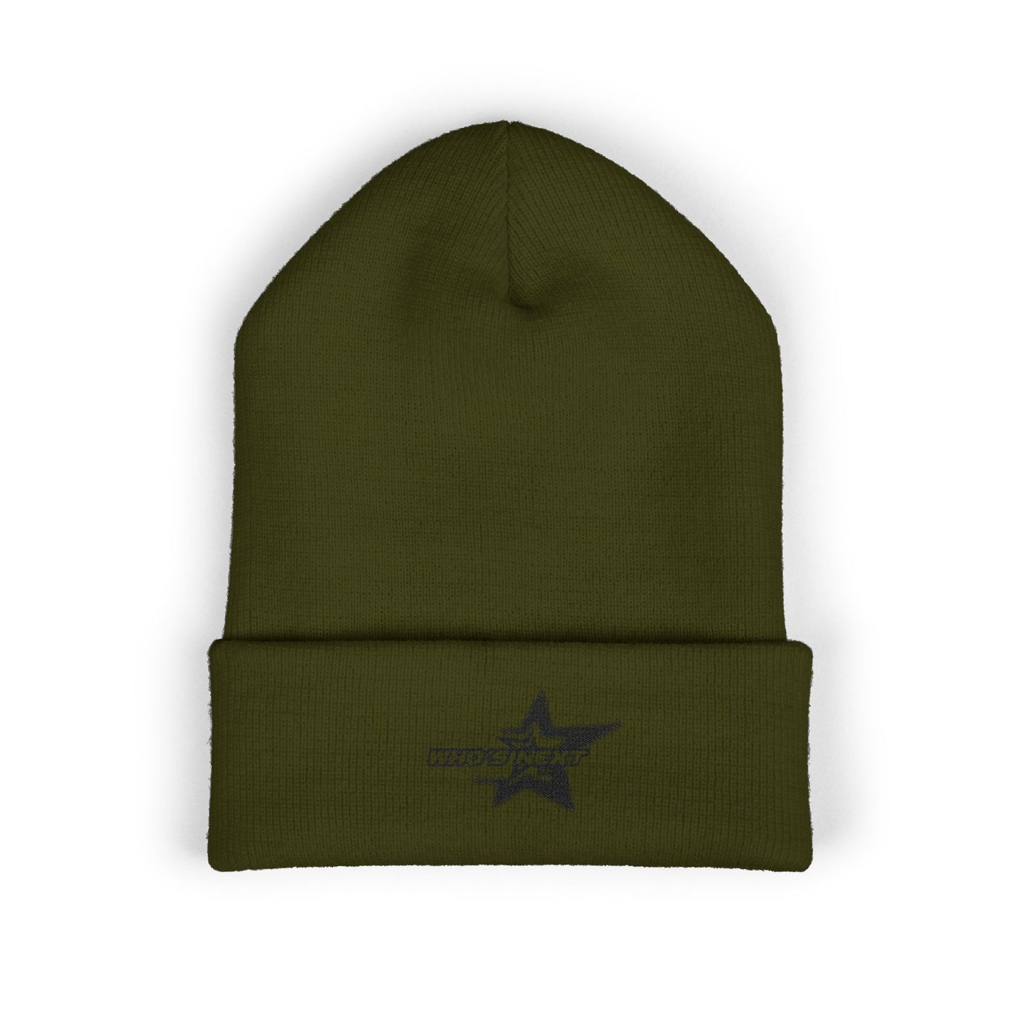 Beanie Hat 'Who's Next' Embroidery