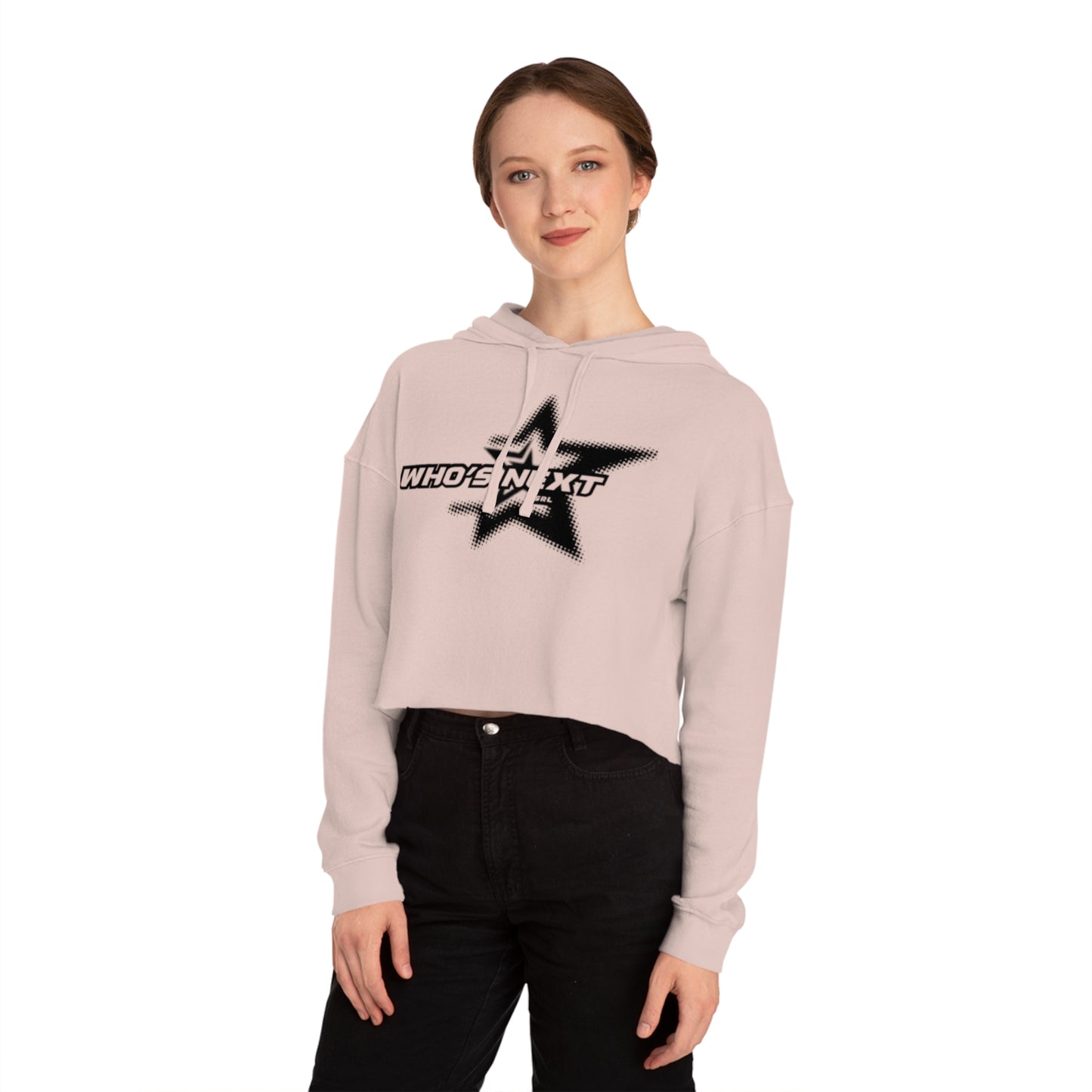 Cropped Hoodie 'Who's next' Women