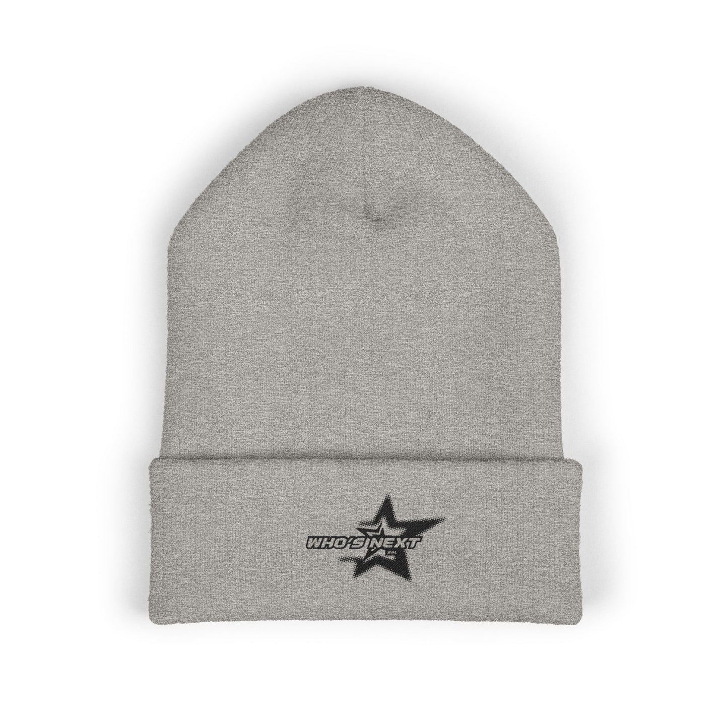 Beanie Hat 'Who's Next' Embroidery