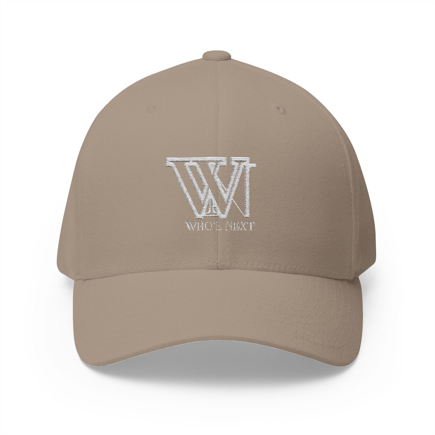 Stylish Closed-Back Cap with 'Who's Next' Embroidery - Perfect for Casual Outings