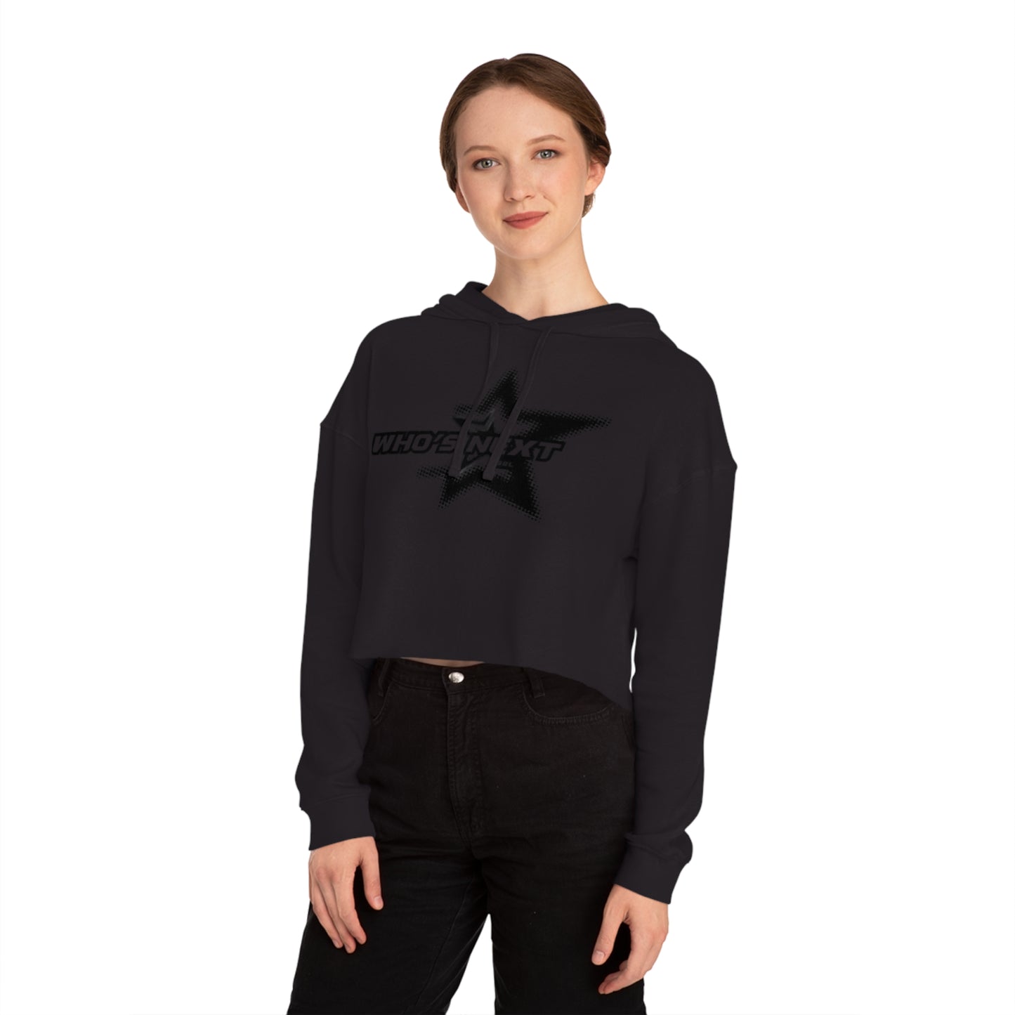 Cropped Hoodie 'Who's next' Women
