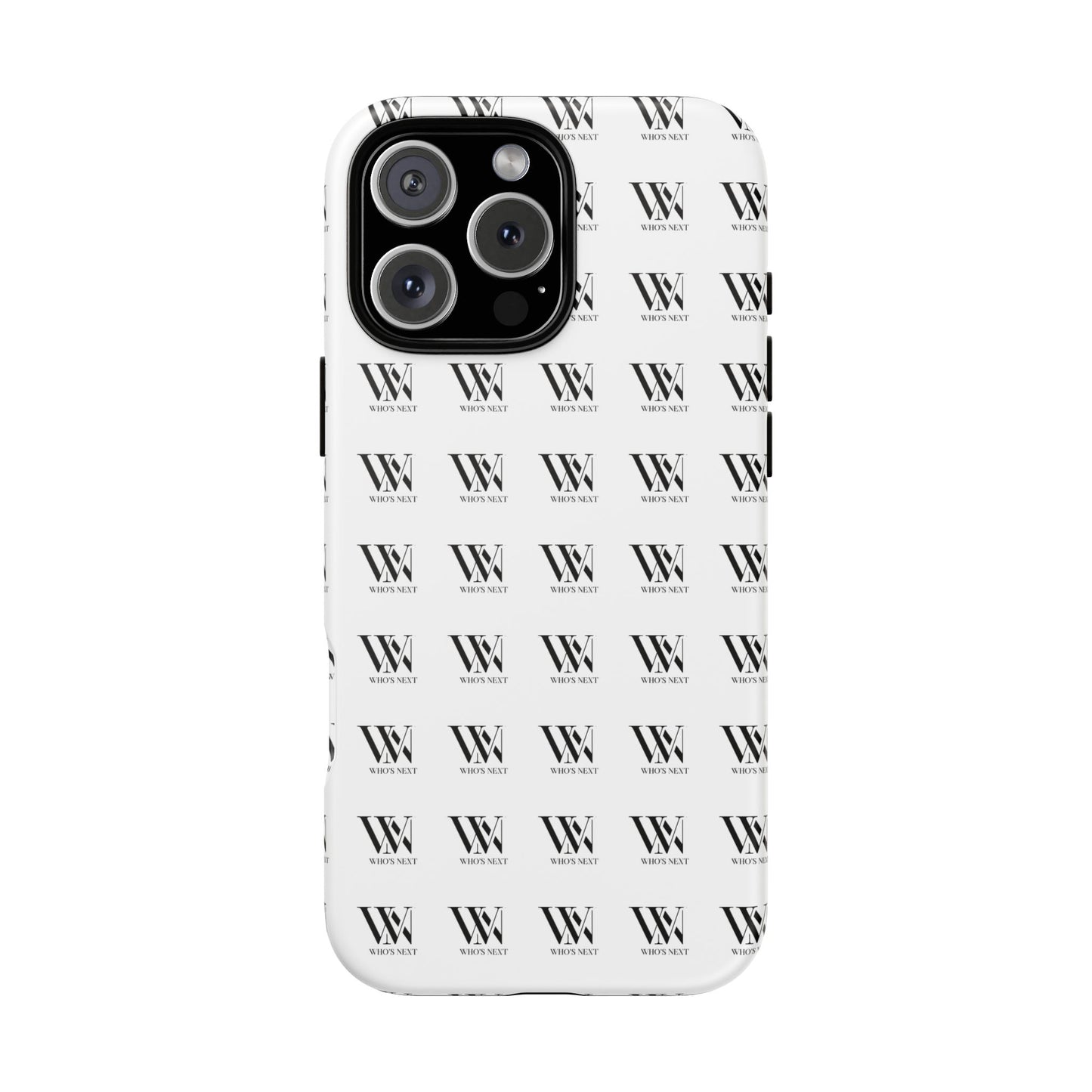 WHO'S NEXT Phone Case - Stylish Protection with Bold Design