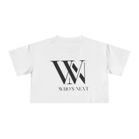 Crop Tee - T shirt girl who’s next design for confident women