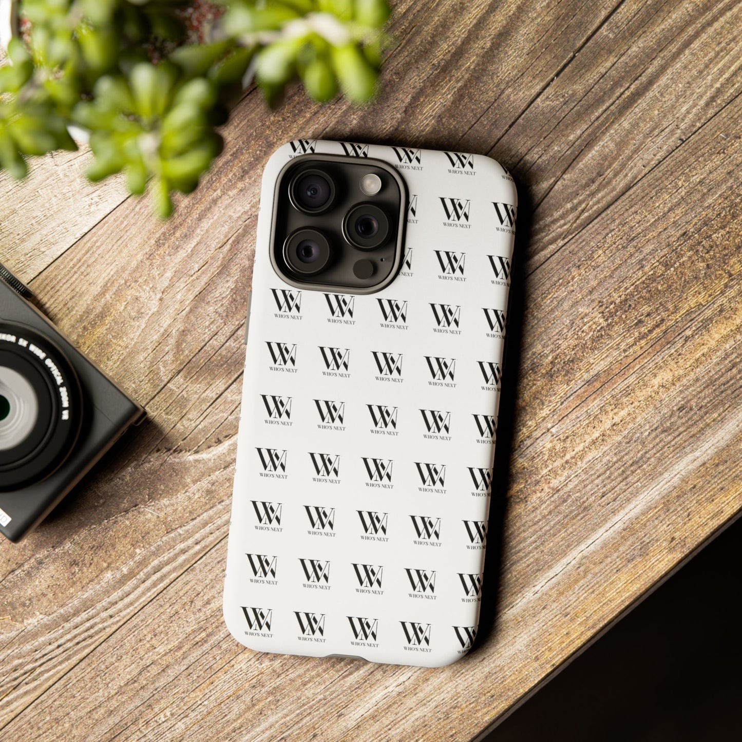 WHO'S NEXT Phone Case - Stylish Protection with Bold Design