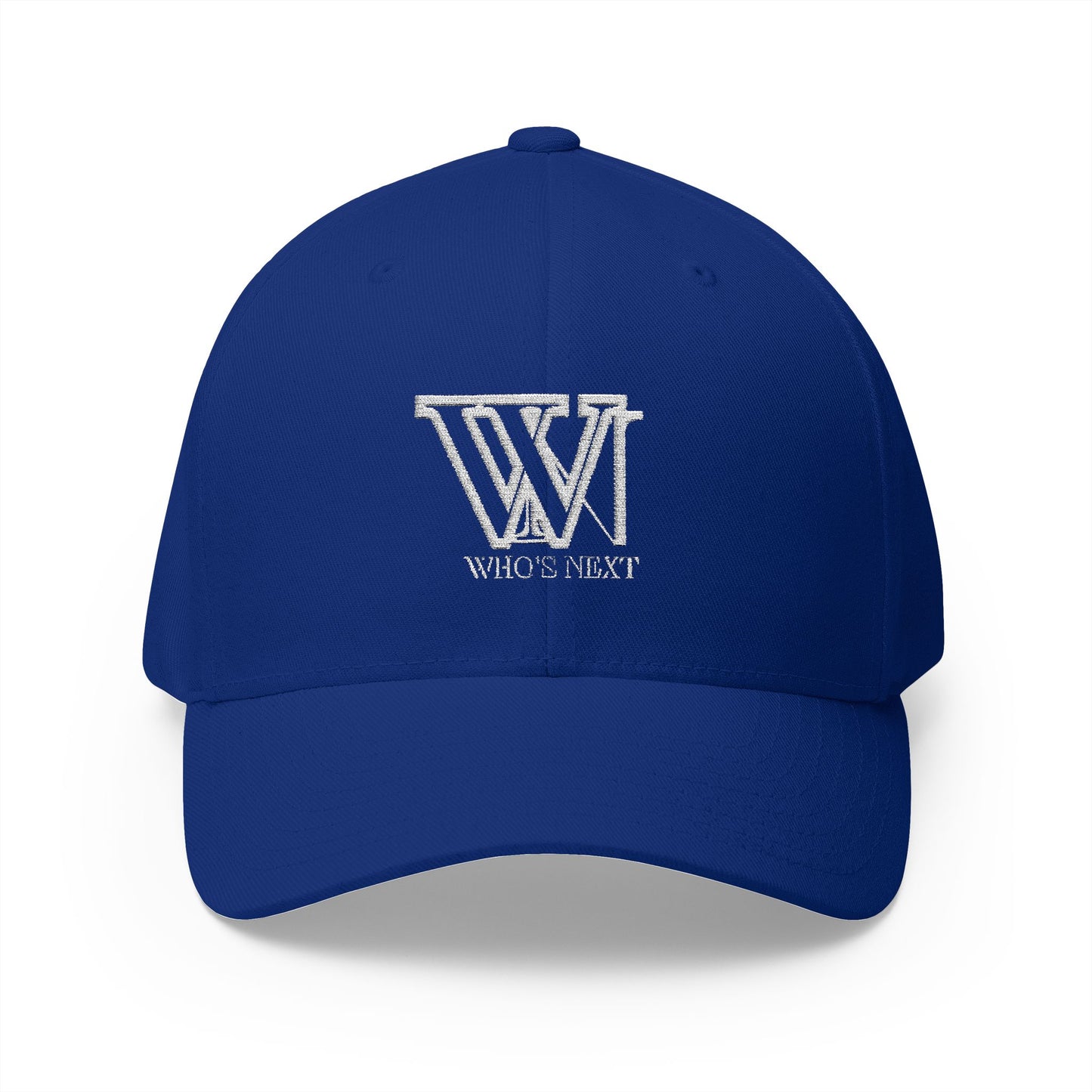 Stylish Closed-Back Cap with 'Who's Next' Embroidery - Perfect for Casual Outings