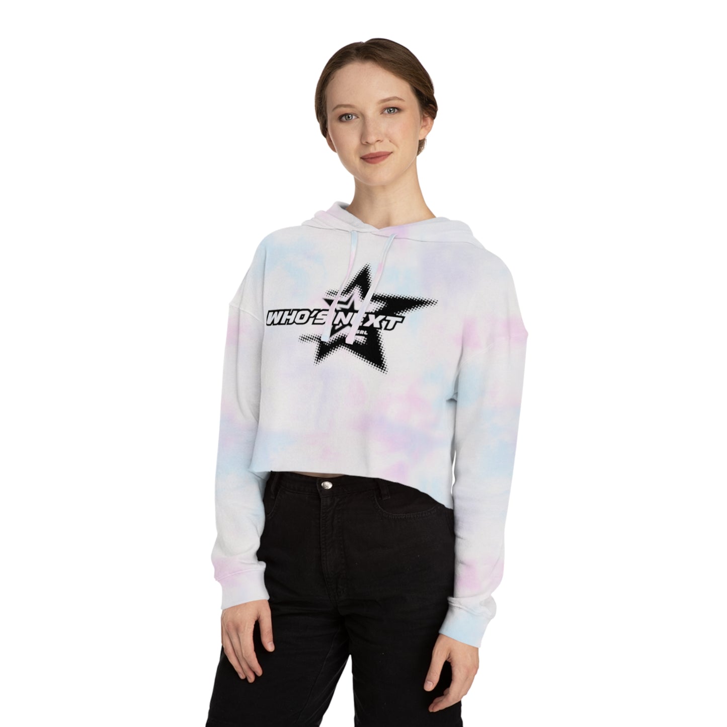 Cropped Hoodie 'Who's next' Women
