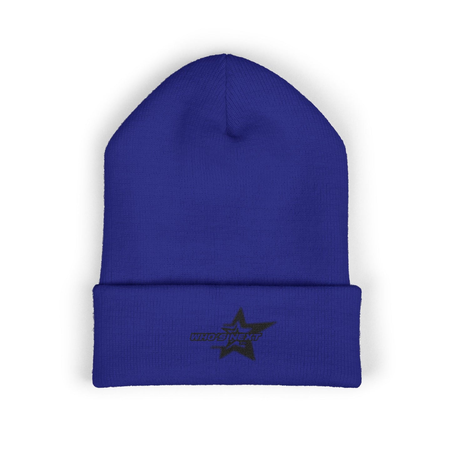 Beanie Hat 'Who's Next' Embroidery